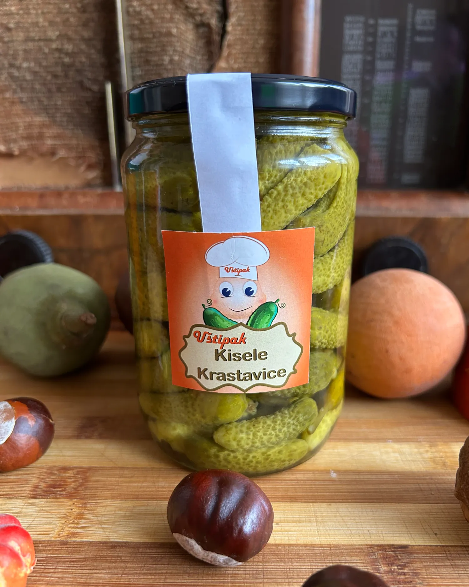 Kisele krastavice tegla